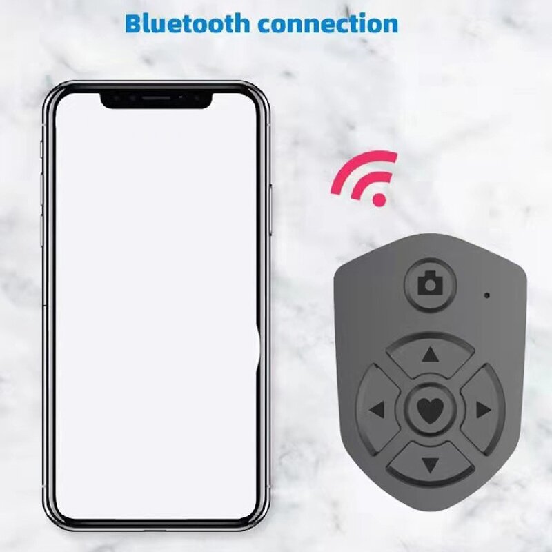 Camera Afstandsbediening, Bluetooth Camera Sluiter Afstandsbediening Voor Ios/Android Telefoons Draadloze Sluiter Afstandsbediening