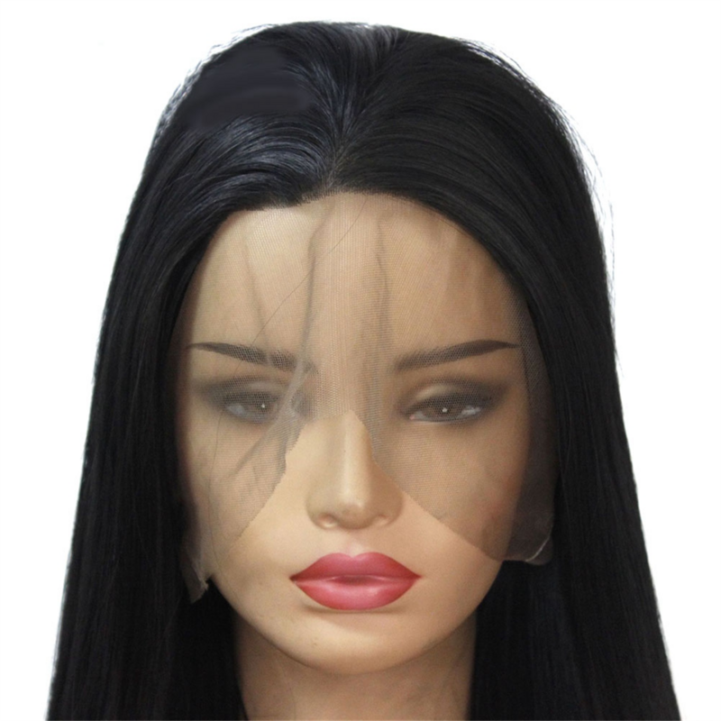 24 Inch Full Lace Wig Bone Straight Human-Hair Wigs for Black Women Hd Straight Lace Frontal Wig Glueless Preplucked