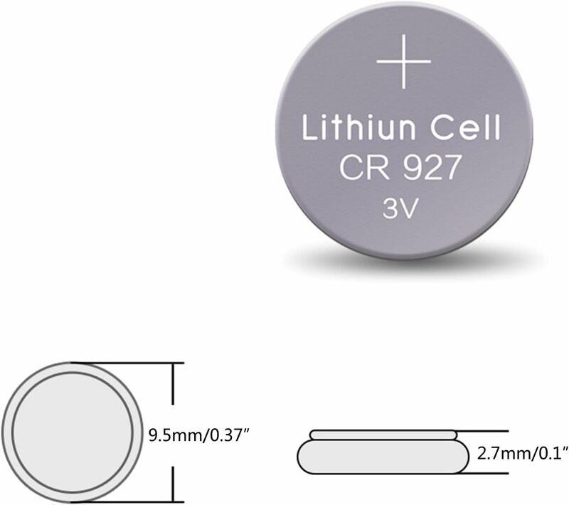 Bateria de botão de lítio para Coin Cell, Baterias de relógio, BR927, ECR927, LM927, 5011LC, KCL927, DL927, CR 927, CR927-1W, 3V, novo, 10-100Pcs