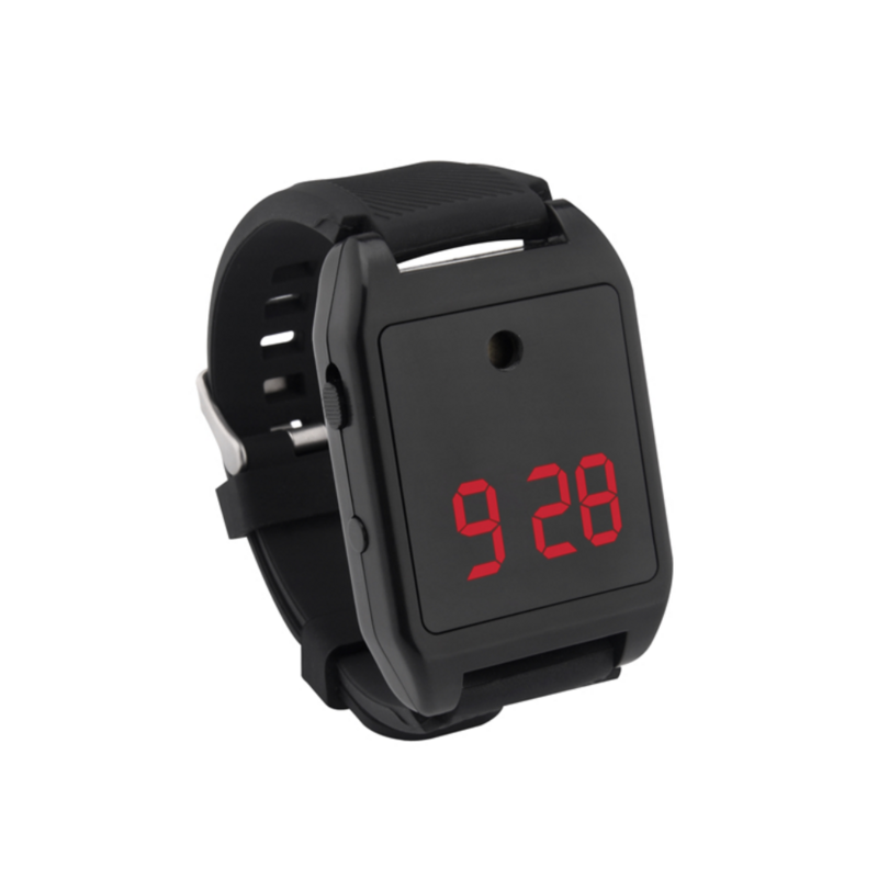 125db Zelfverdediging Abs Siliconen Display Time Watch Beveiligingsproducten Persoonlijke Alarmband Voor Kinderen En Ouderen