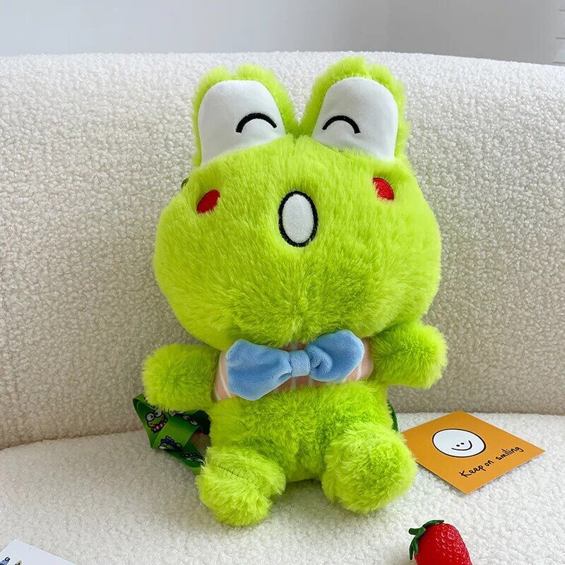 Urocza pluszowa żaba plecak dla lalek dziecięca zwierzęta kreskówkowe pluszowa torba na ramię dla chłopców dziewcząt prezent urodzinowy dla dzieci