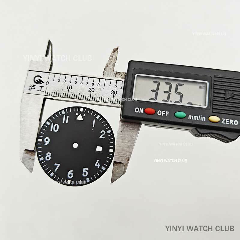 40MM Watch Case leather strap set Sapphire mirror surface for Miyota 8215 ETA2836 Mingzhu dg2813 Movements