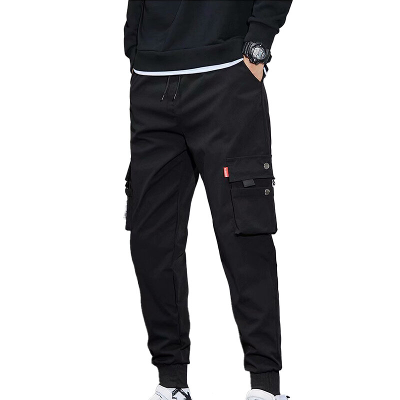 Viser de survêtement pour hommes viser Jogger At M-5XL Outdoor Respiré Pocket Sports Streetwear Respirant Décontracté Confortable