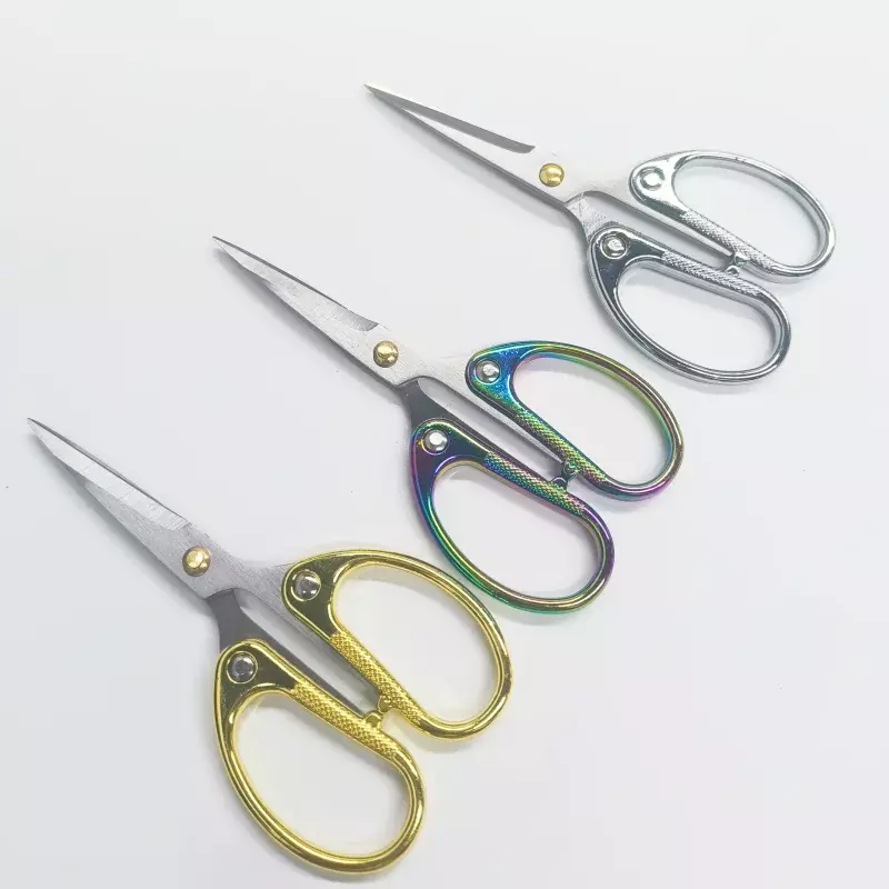 1 Piece Portable Table Tennis Scissors Stainless Steel Sharp Blade Alluminium Alloy Handle Scissors for Cutting Rubbers