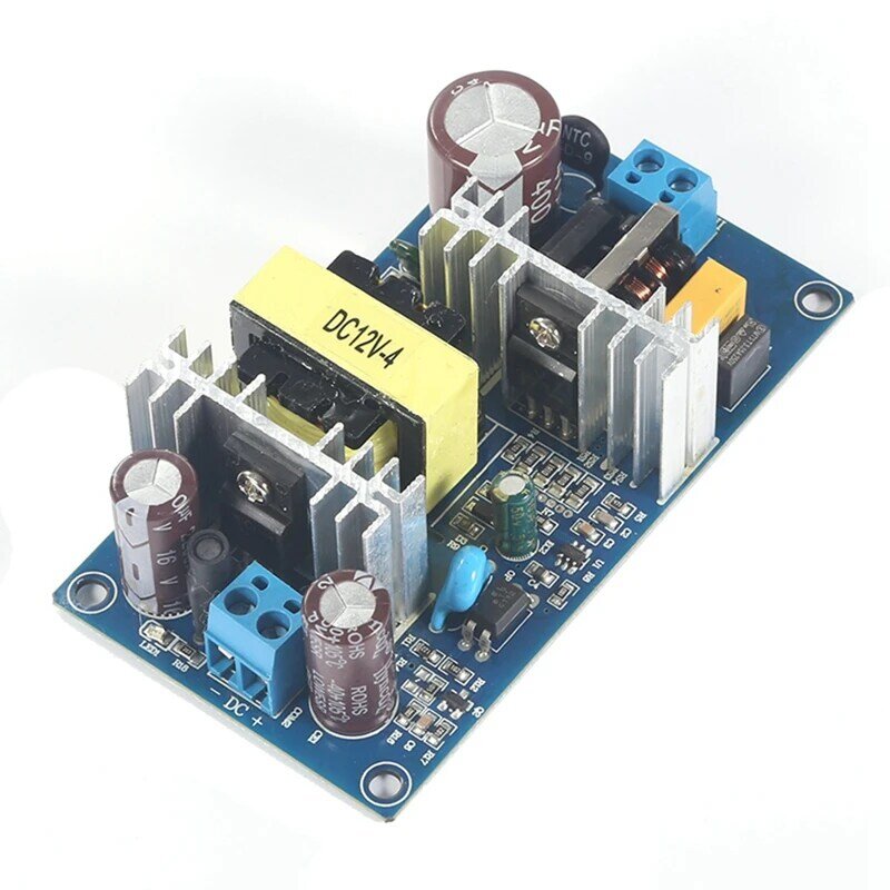 Switching Power Supply Module, Power Supply Bare Board, durável, fácil de usar, DC, 12V, 4A, AC 85-265V