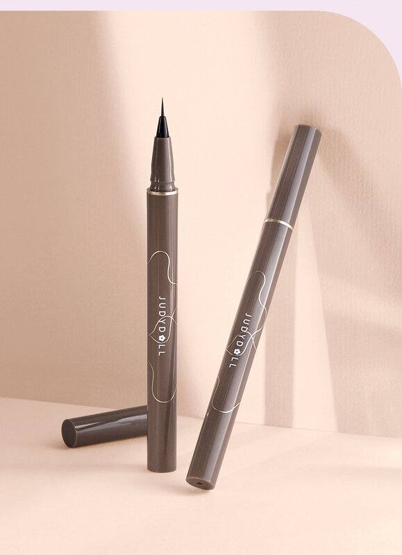 Judydoll neuer schwarzer flüssiger Eyeliner-Bleistift wasserdicht 24 Stunden lang anhaltendes Augen-Make-up glatter super feiner Eyeliner-Stift