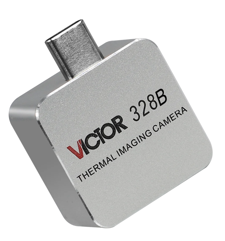 VICTOR-cámara térmica VC328A/B para teléfonos Android, dispositivo de inspección Industrial IP65, detección de pérdida de calor, cámara térmica infrarroja