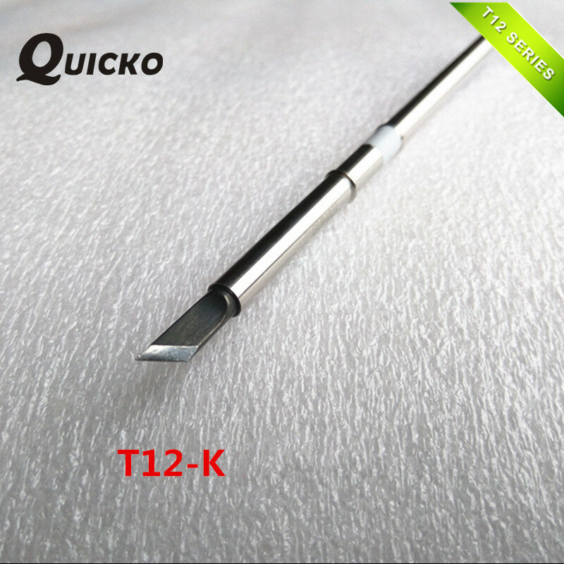 QUICKO High quality Soldering Tips high-grade XA-T12-K KU ILS BC2  Solder Iron 7s melt tin Welding tools for T12 handle station