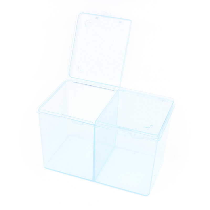 Портативный контейнер для хранения аксессуаров для ногтей, салфетки, ватные тампоны, стержни, контейнер, органайзер для инструментов для дизайна ногтей