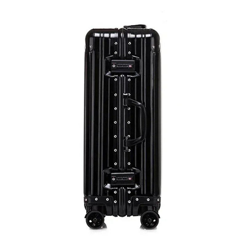 Nowy modne etui 20 "24" 26 "29 Cal ze stopu walizka aluminiowa pokrowiec na wózek uniwersalny bagaż dla mężczyzn damskie oferty podróżne z kołami