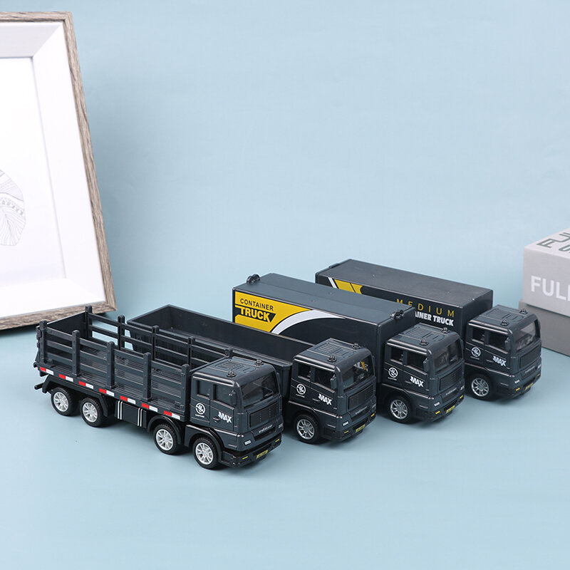 Vehículo de transporte de simulación inercial, contenedor, camión, coche exprés, juguete educativo para niños