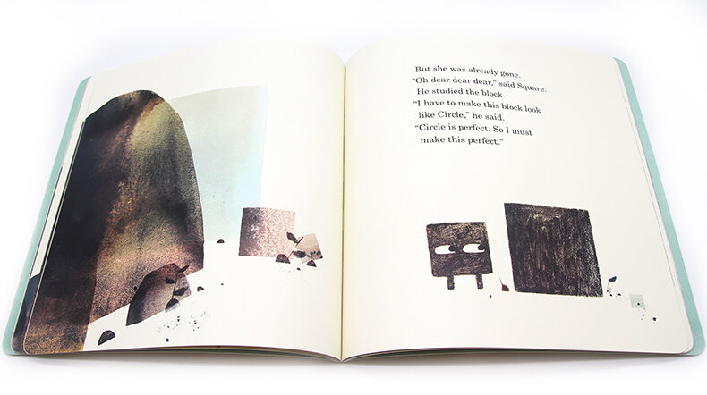 Kwadrat, książki dla dzieci w wieku 3 4 5 6, angielski książka obrazkowa, 9781406382921