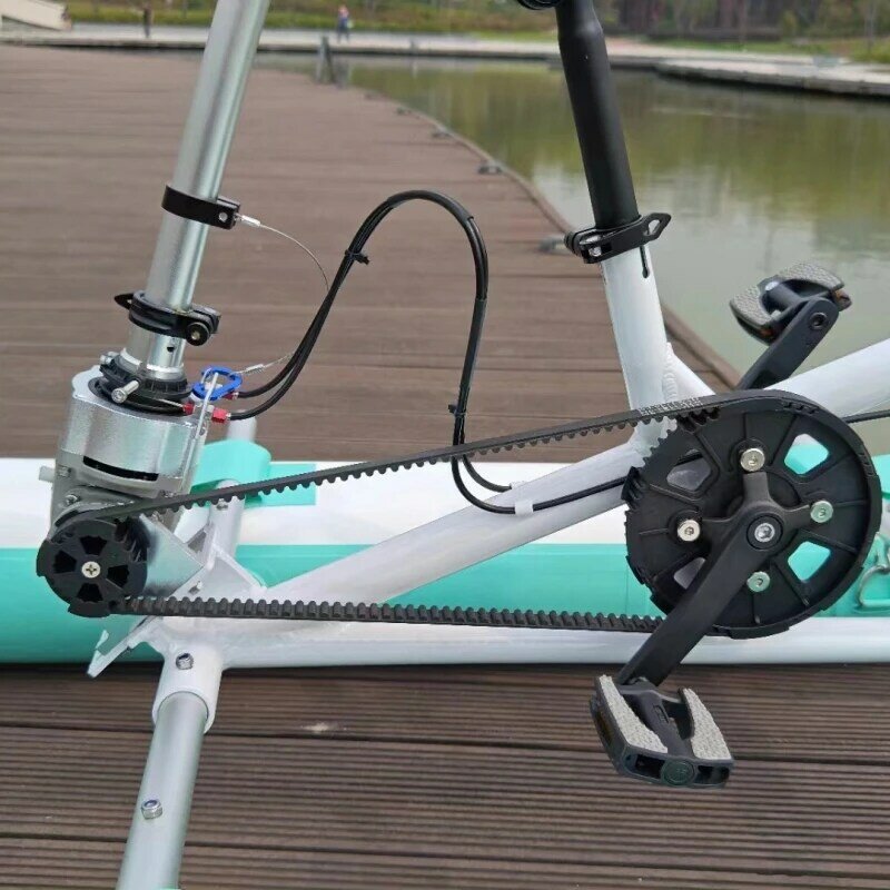 Inflatable Water river sea Bike Swan Pedal Boat Person Jet Bike Flying Hydro Bikes Sale Parts Boat
