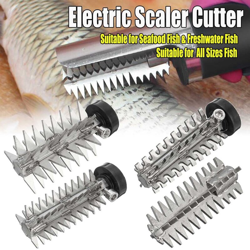 Fish Scale Remover Accessories Electric Scaler Remove Durable Cutter Head Tool