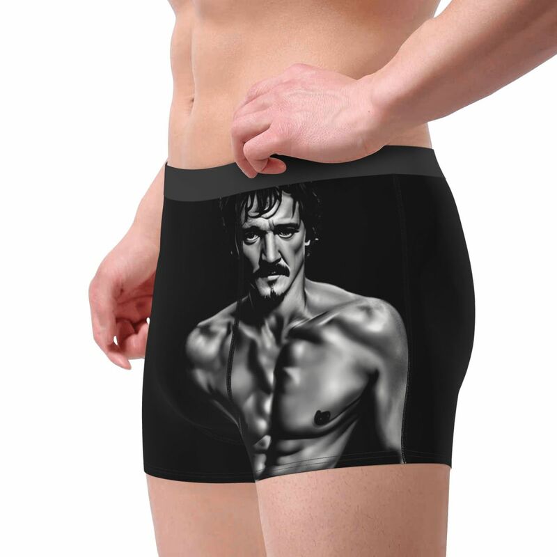 Novelty Mens Pedro Pascal Smile Men Boxer Briefs Underpants Highly Breathable Top Quality Birthday Gifts