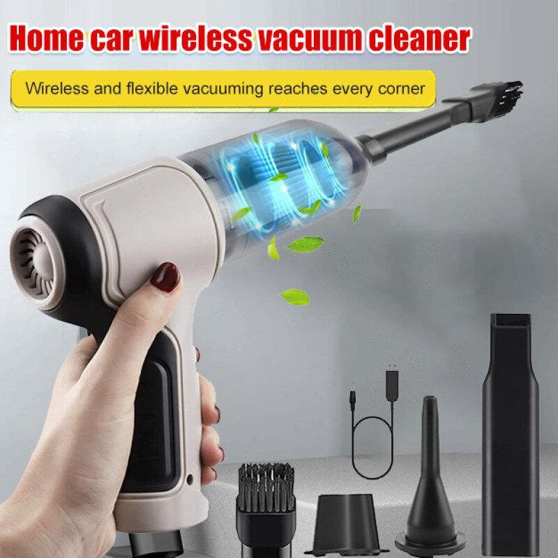 3-In-1 Wireless Vacuum Cleaner For Car
