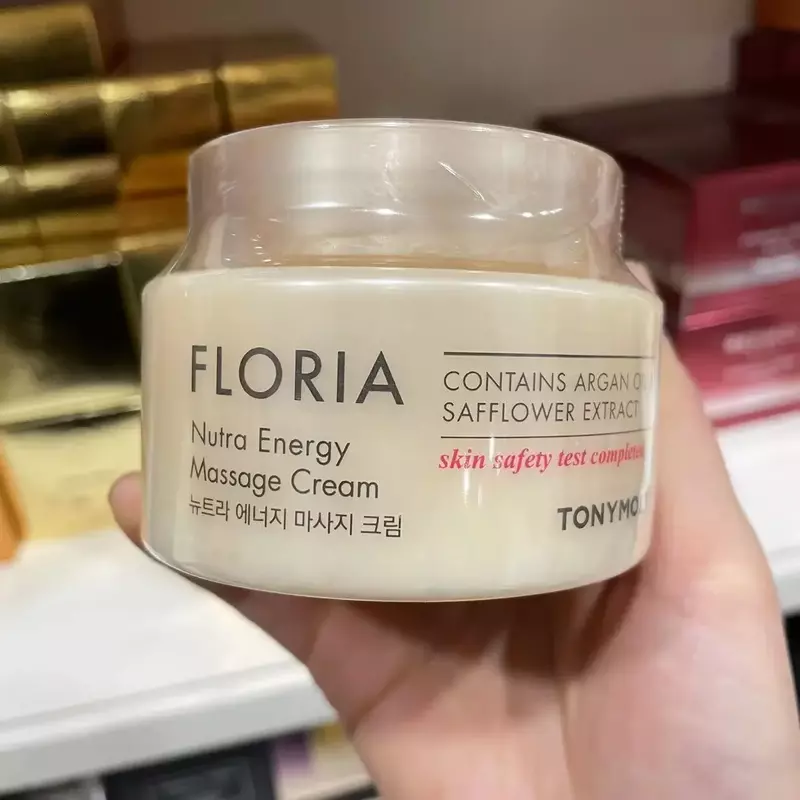 Tonycoly Floria Nutra Energy Cleansing Cream, Bálsamo Removedor de Maquiagem, Hidratante Calmante, Cosméticos Raros, Maquiagem Coréia, 200ml