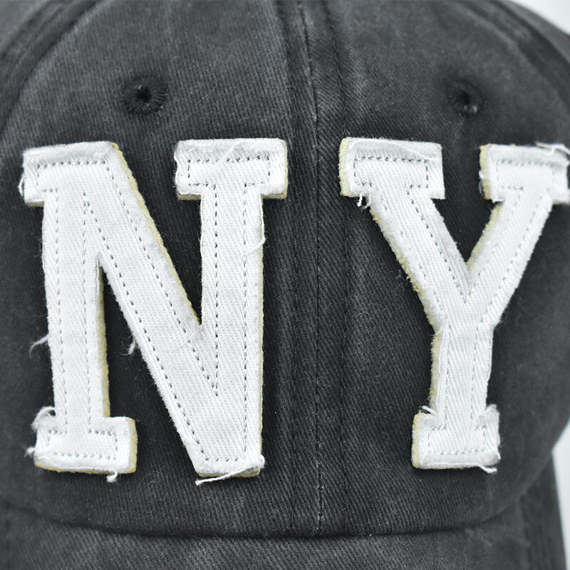 หมวกเบสบอลหมวกสแนปแบคหมวกเบสบอลหมวกบังแดดฤดูใบไม้ผลิฤดูใบไม้ร่วงหมวกกีฬา NY หมวกตัวอักษรหมวกฮิปฮอปติดตั้งหมวกสำหรับผู้ชายผู้หญิง