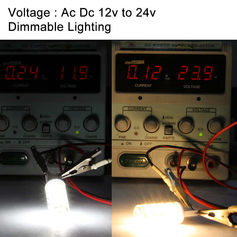 Bombilla G9 Led ข้าวโพดหลอดไฟ Ac Dc 12V 24 V 3W หรี่เทียน Spotlight โคมไฟระย้าเปลี่ยนฮาโลเจนบ้าน12 24โวลต์