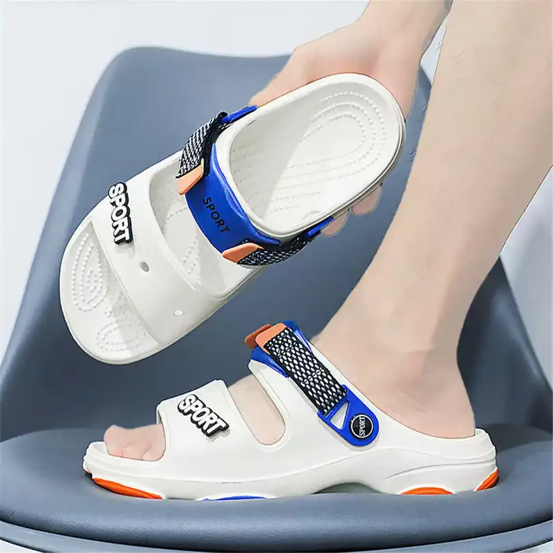 Opening Toe Slip On Sea Swimming Slippers Adult Men's Sandal Shoes Tenis Low Sneakers Sports New Celebrity Resell Supplies