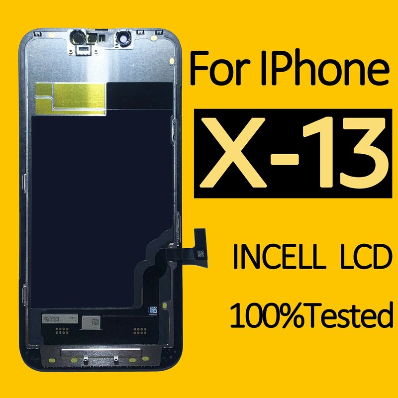 Pantalla LCD de alta calidad para iphone X, montaje de digitalizador de pantalla táctil para iPhone XS Max, XR 11, INCELL