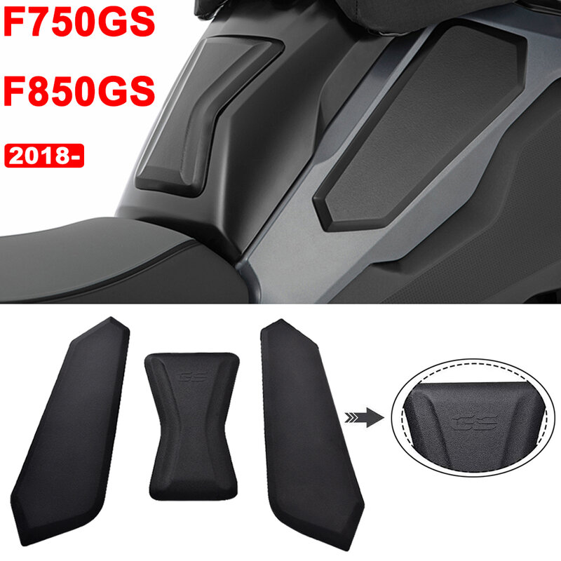Pegatina protectora antideslizante para motocicleta, Protector de Gas para rodilla, calcomanía lateral de tracción 3M, para BMW F750GS, F850GS, 2018- F750 GS, F850 GS