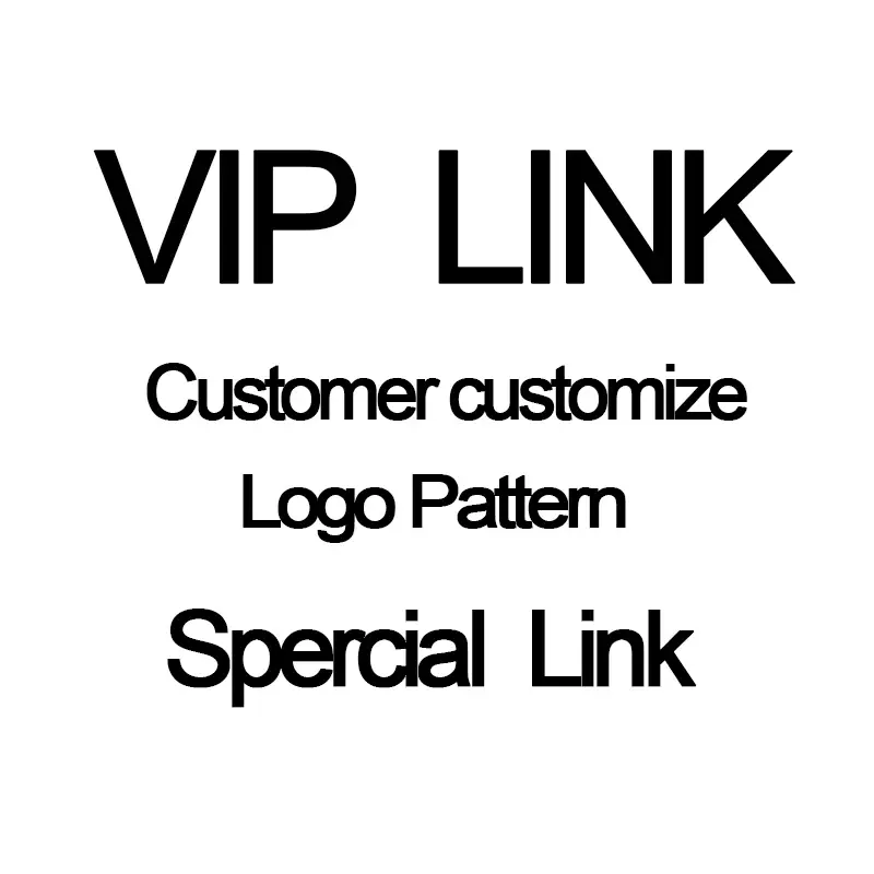 Enlace Vip con patrón de logotipo personalizado, productos personalizados para el cliente