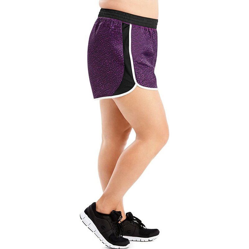 Calções esportivos para mulheres, cintura respirável e elástica, tamanho grande, casual, para ioga, fitness, corrida, verão
