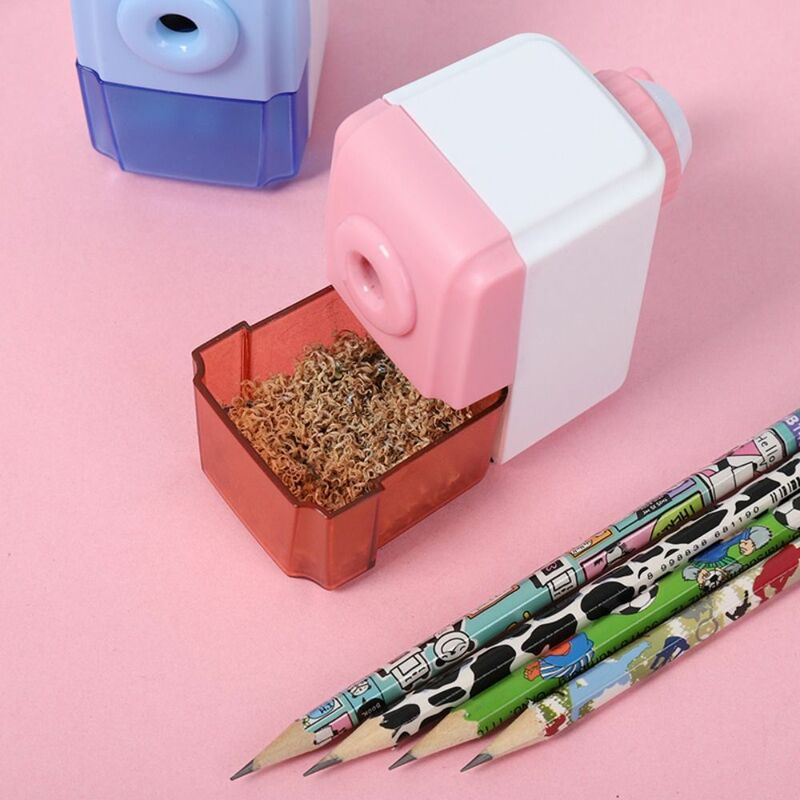 Korba ręczna temperówka do ołówka mechanicznego ołówkiem noże narzędzia materiały dla studentów prezent dla dzieci