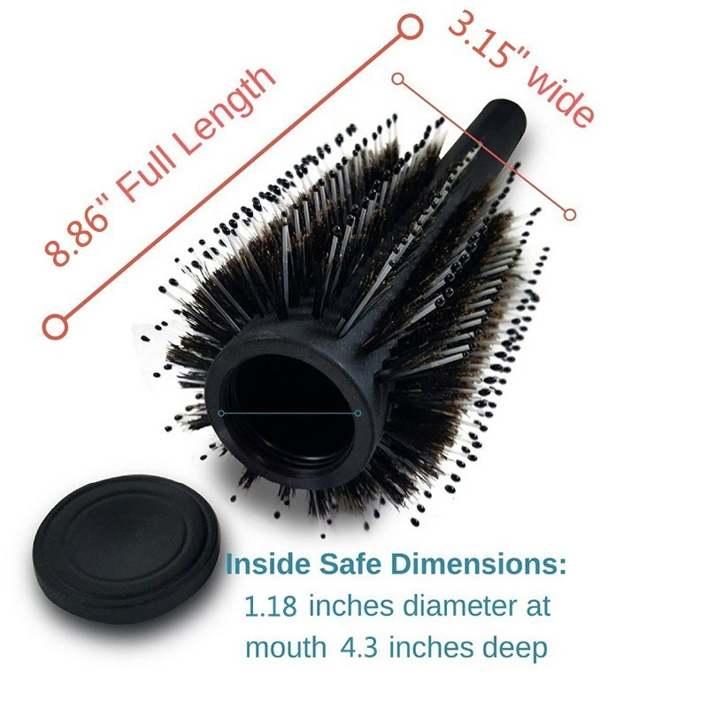 Hair Comb Secret Stash Hidden Safe Diversion Hair Brush Key Safe Box Hiding Diamond Jewelry Storage For Bedroom Bathroom Carry