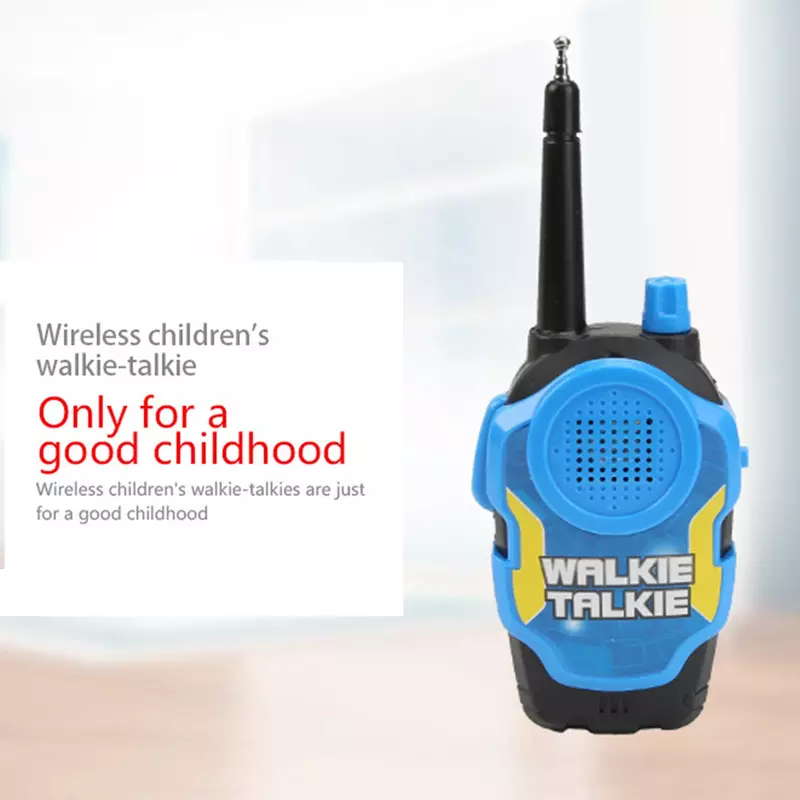 2 sztuki odbiornik Mini Radio dla dzieci Walkie-walkie-talkie Talkie zabawki dla dzieci prezent urodzinowy świąteczny zabawki dla dzieci dla chłopców dziewczynki