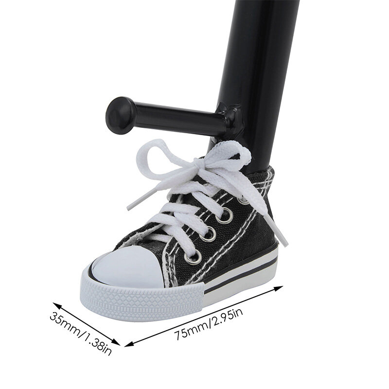 7.5cm Motorcycle Side Stand Creative Tripod Cover Mini Shoe Bicycle Foot Support Motor Bike Kickstand Decor Moto Parts
