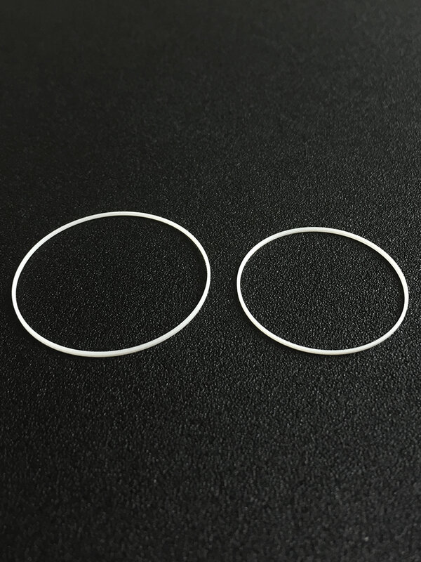 0.85mm altura eu anel relógio de cristal gaxeta 26mm a 35.5mm diâmetro interno para impermeável 0.9mm a 1.2mm espessura assista vidro yzc017