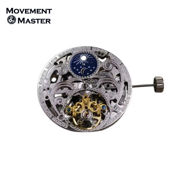 Maquinaria automática chinesa Núcleo oco Volante, 3 agulhas e meio núcleo, 12 pontos agulha da fase lunar
