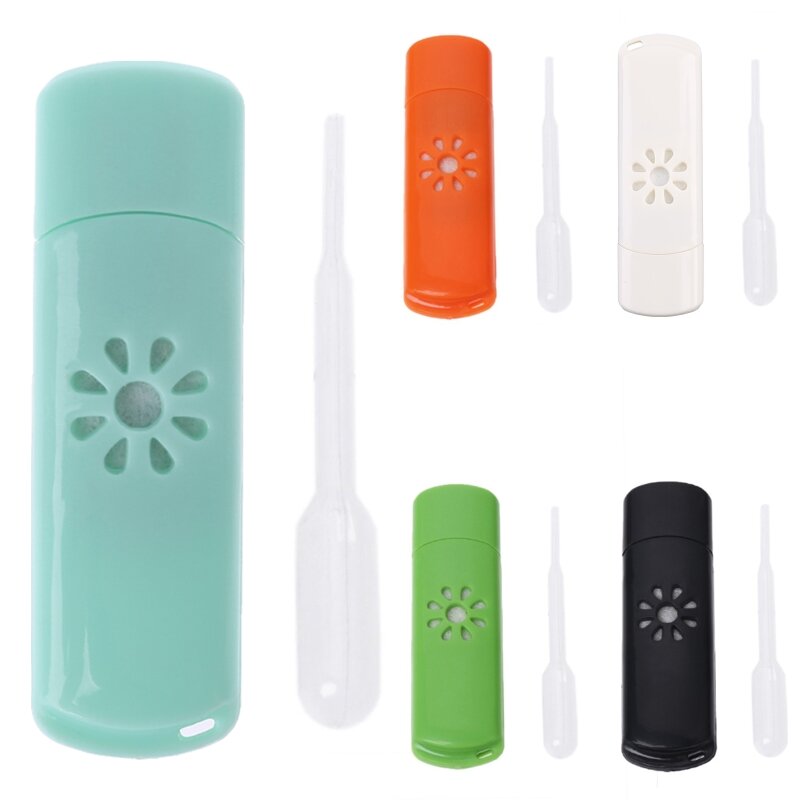 Mini USB Diffuser Aroma Humidifier Essential น้ำมันสำหรับสดบ้าน