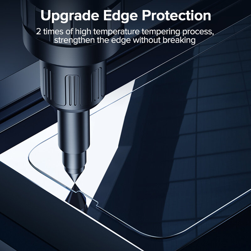 5/3 PCS กระจกนิรภัยสำหรับ iPhone 14 13 12 11 Pro Max Mini XS XR X 8 7 Plus protector ปกคลุมเต็มรูปแบบป้องกัน HD ฟิล์มด้านหน้า