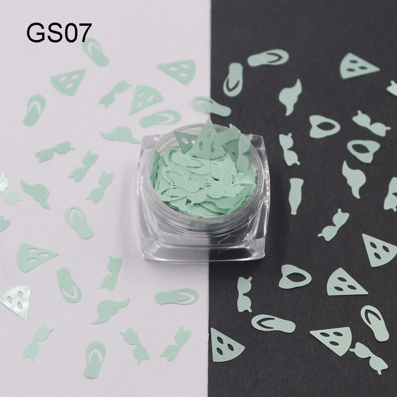10 g/borsa Beach Collection decorazione per unghie a forma di Glitter misti Glitter Nails paillettes fai da te