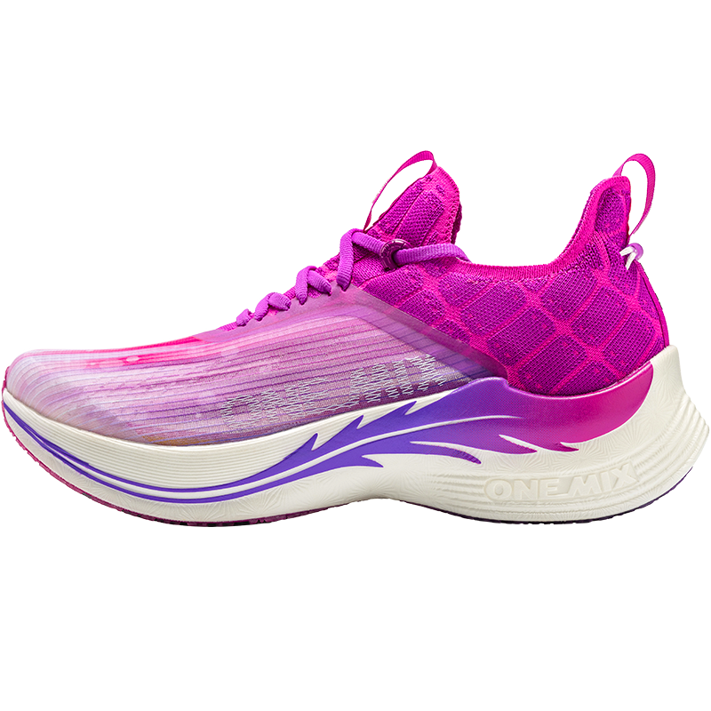 ONEMIX-Zapatillas deportivas ultraligeras para correr, zapatos de carreras profesionales con placa de carbono, soporte estable, alivio de golpes