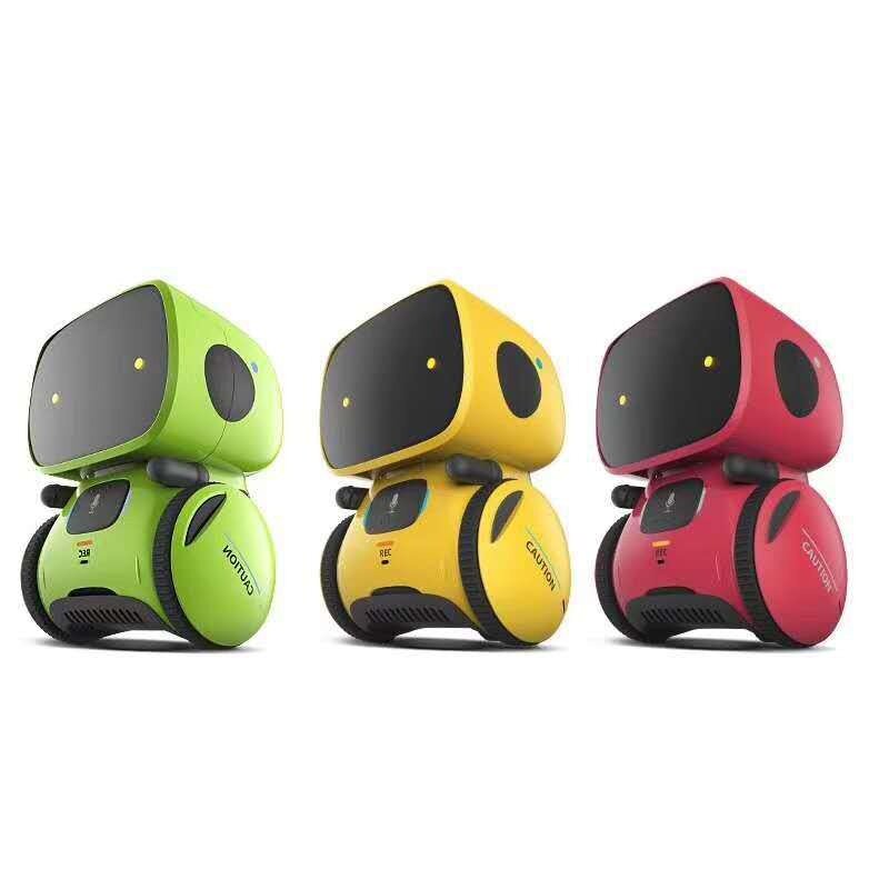 Multifuncional Early Learning Machine for Kids, Robô Inteligente, Voice Interactive, Touch Sensor, Wisdom Toys