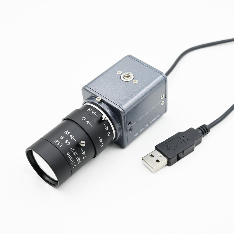 GXIVISION Global shutter VGA 640 * 480 high-speed photography motion camera driver free USB interface 180fps monochrome camera