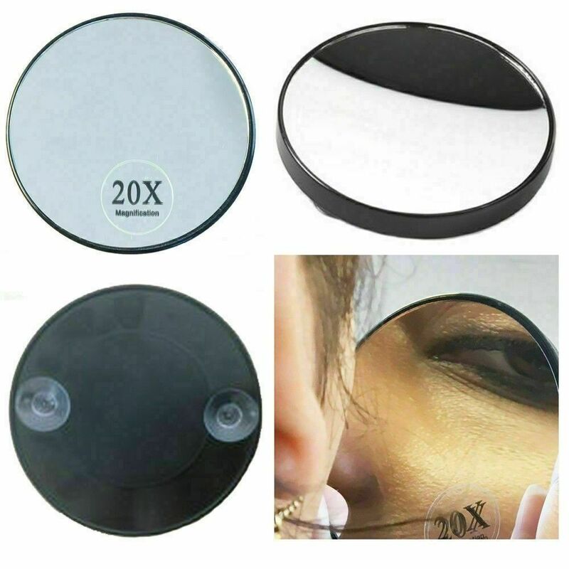 Round Shape Makeup Mirror Remove Acne Pores 10/20/30x Magnifying Mirror Beauty Cosmetics Mirror for Woman Girl