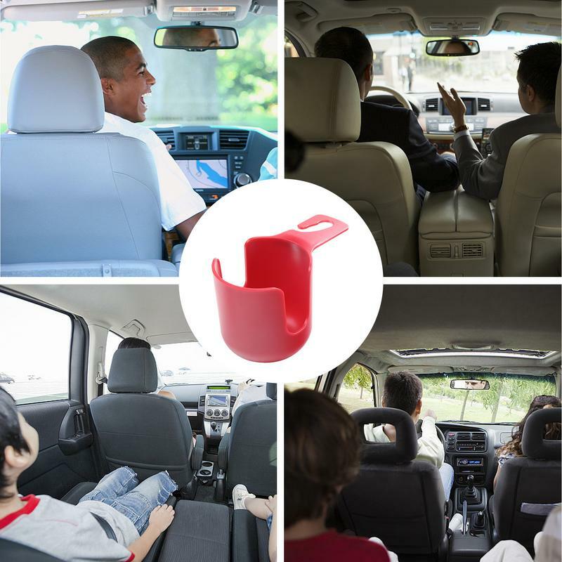 Cup Holder For Car Back Seat Hangable Car Seat Back Drink Holder Easy Installation Car Interior Organizers Multifunctional Bag