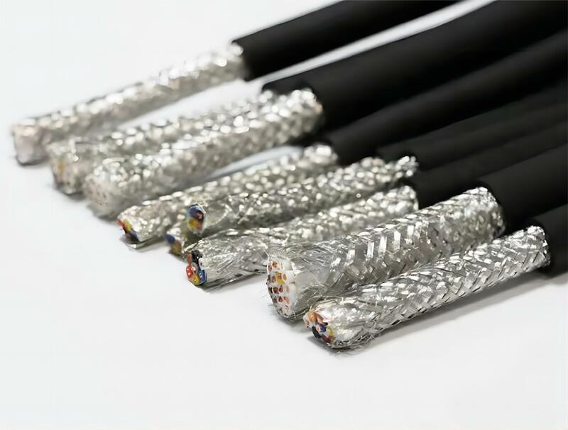 TRVVP 0.75mm 18AWG PVC 0.5mm 20AWG flexible wire to bending Corrosion resistant  Towline shielded cable