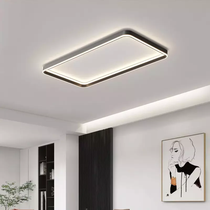 Moderna lampada da soffitto a LED per soggiorno sala da pranzo studio guardaroba camera da letto lampadario a soffitto decorazioni per la casa apparecchio di illuminazione lustro