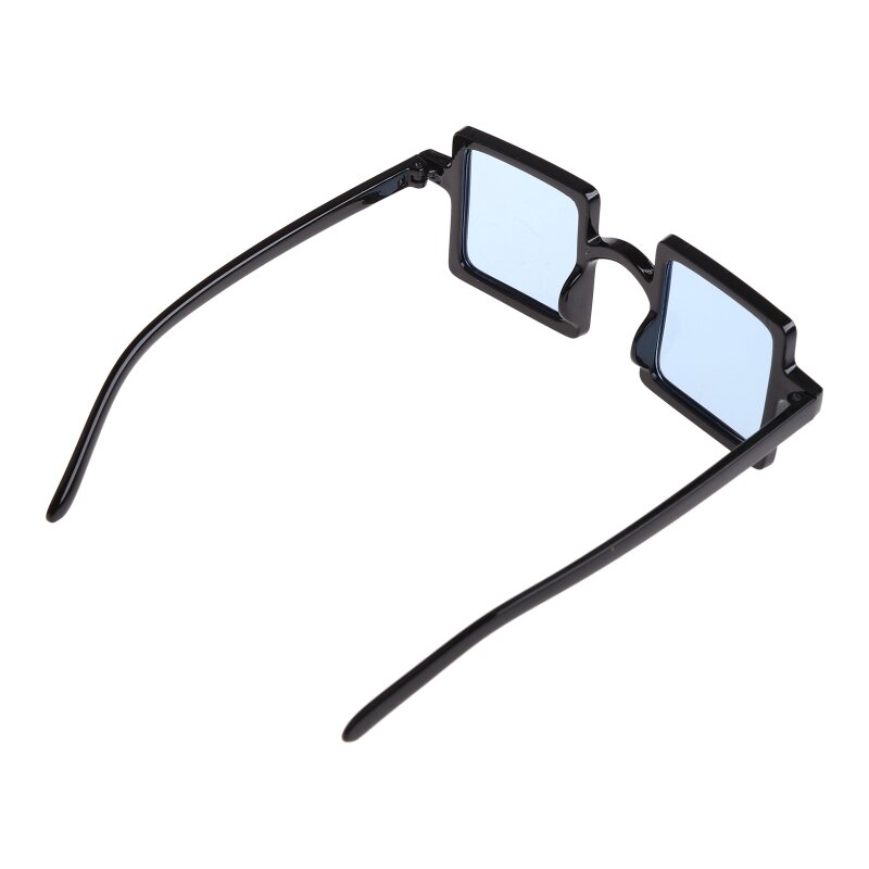 Gafas cuadradas tamaño para niños, gafas modernas con parte superior plana para niños 2 a 10 años