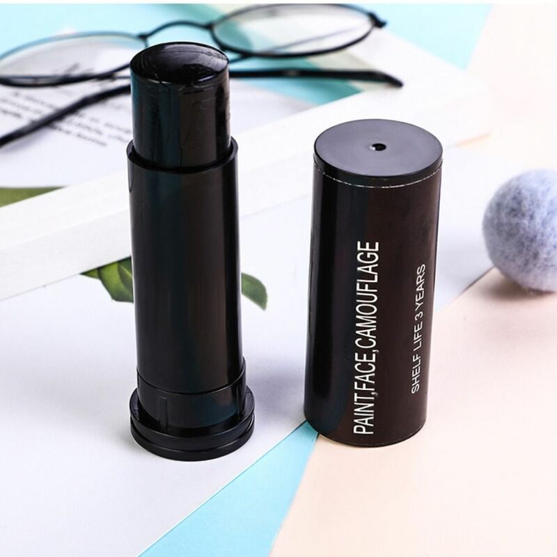 Fans Woodland Military Camping Face Paint Tube CS Camouflage Cream Eye Black Stick for Sports Disguised Paint Oil Tube Stick