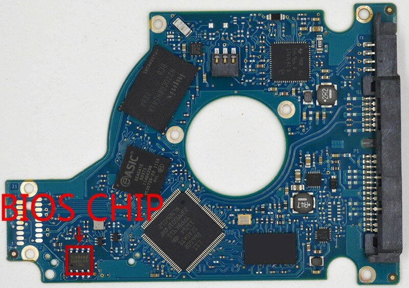 Hard Disk Circuit Board Seagate HDD PCB Logic BOARD/100657576 REV A , 100657576 REV B 7570 / ST750LX003 750GB , 7200 RPM,XTB