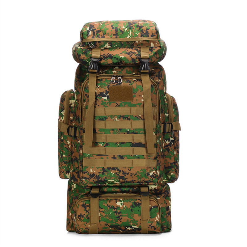 80L Large Capacity Tactical Backpack High Quality Oxford Fabric Waterproof Camping Hiking Outdoor Sports packageTraveling Bag