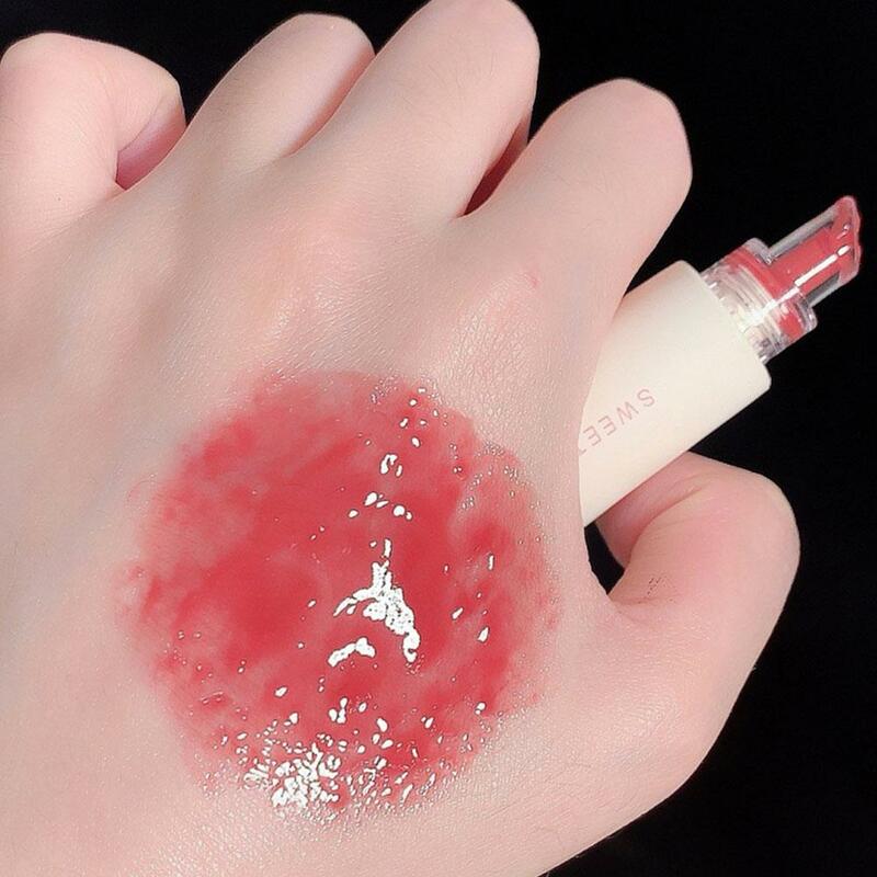 2024 New 6 Color Mirror Dyeing Lip Gloss Moisturizer Liquid Lipstick Waterproof Long Lasting Red Lip Tint Korean Makeup Cosmetic