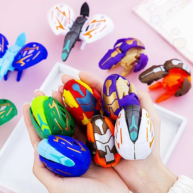 3Pcs Funny Deformed Dinosaur Eggs Kids Birthday Party Favor Gift Pack Giveaway Toy Carnival Christmas Party Toys